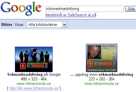 Sökmarknadsföring på Google Sökmarknadsföring på Google